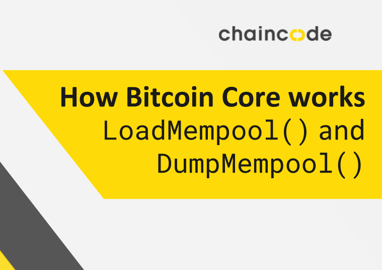 Image for How Bitcoin Core works: LoadMempool() and DumpMempool()