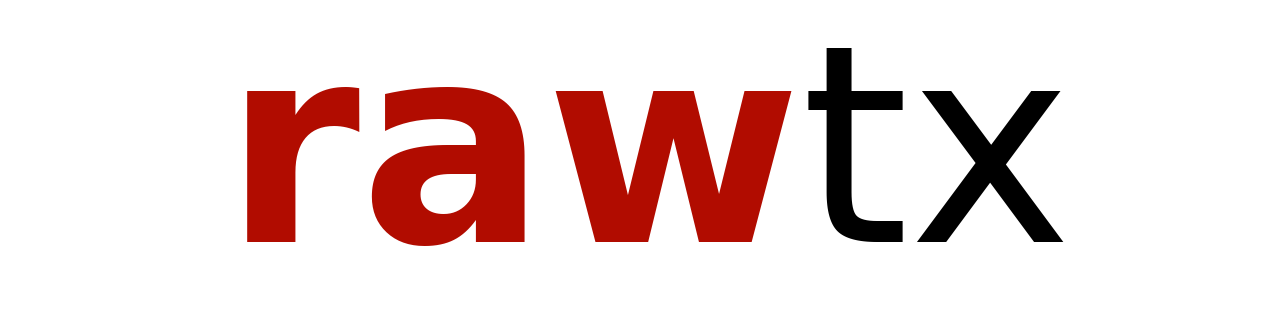 rawtx logo