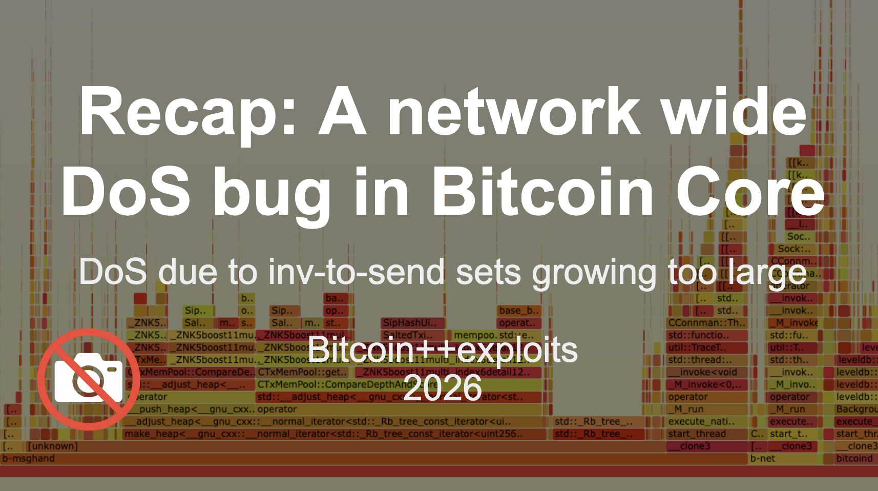 Image for Recap: A network wide DoS bug in Bitcoin Core